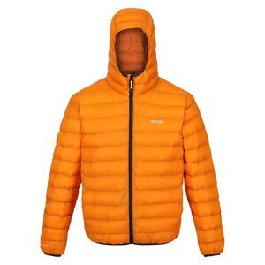 Regatta Mens Marizion Baffled  Padded Jacket / Orange Pepper/Burnt Copper